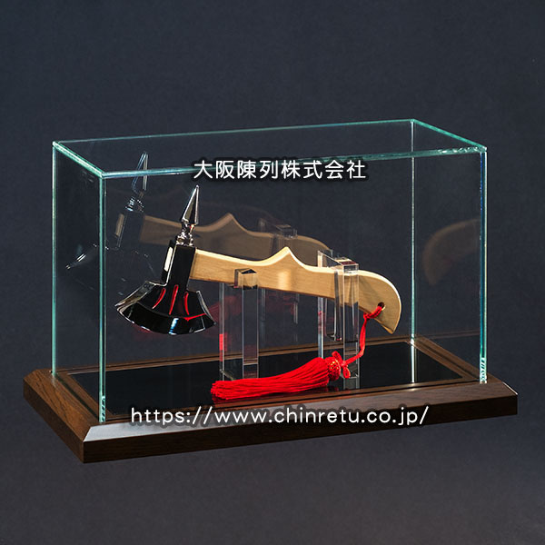 造船会社様分／進水記念品展示用ガラスケースの製作販売実例