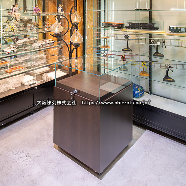 オーダー品/歴史関連資料展示用ケース(資料ケース)の製作販売実例