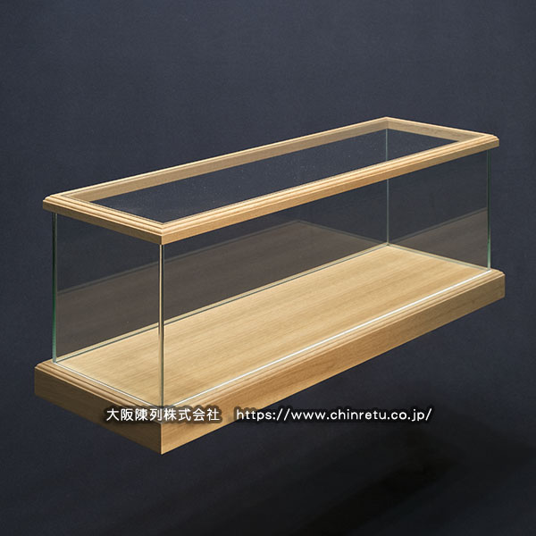 当社オリジナル「天蓋かぶせ式卓上ガラスショーケース」の製作実例