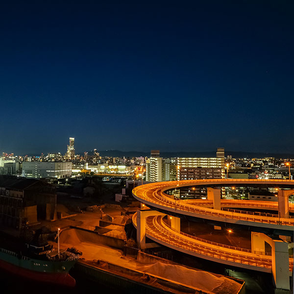 大阪市内の夜景