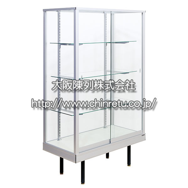 超特価アルミ枠ガラスショーケース（1）